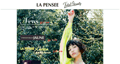 Desktop Screenshot of la-pensee.co.jp